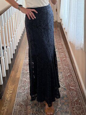 Lace Maxi Skirt  -  Boho, feminin, coquette